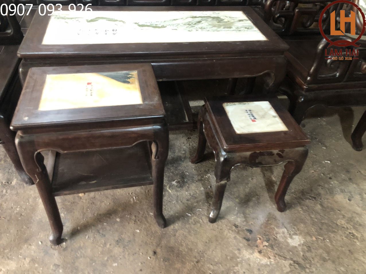 Bộ ghế móc tàu cũ Bộ ghế móc tàu cũ