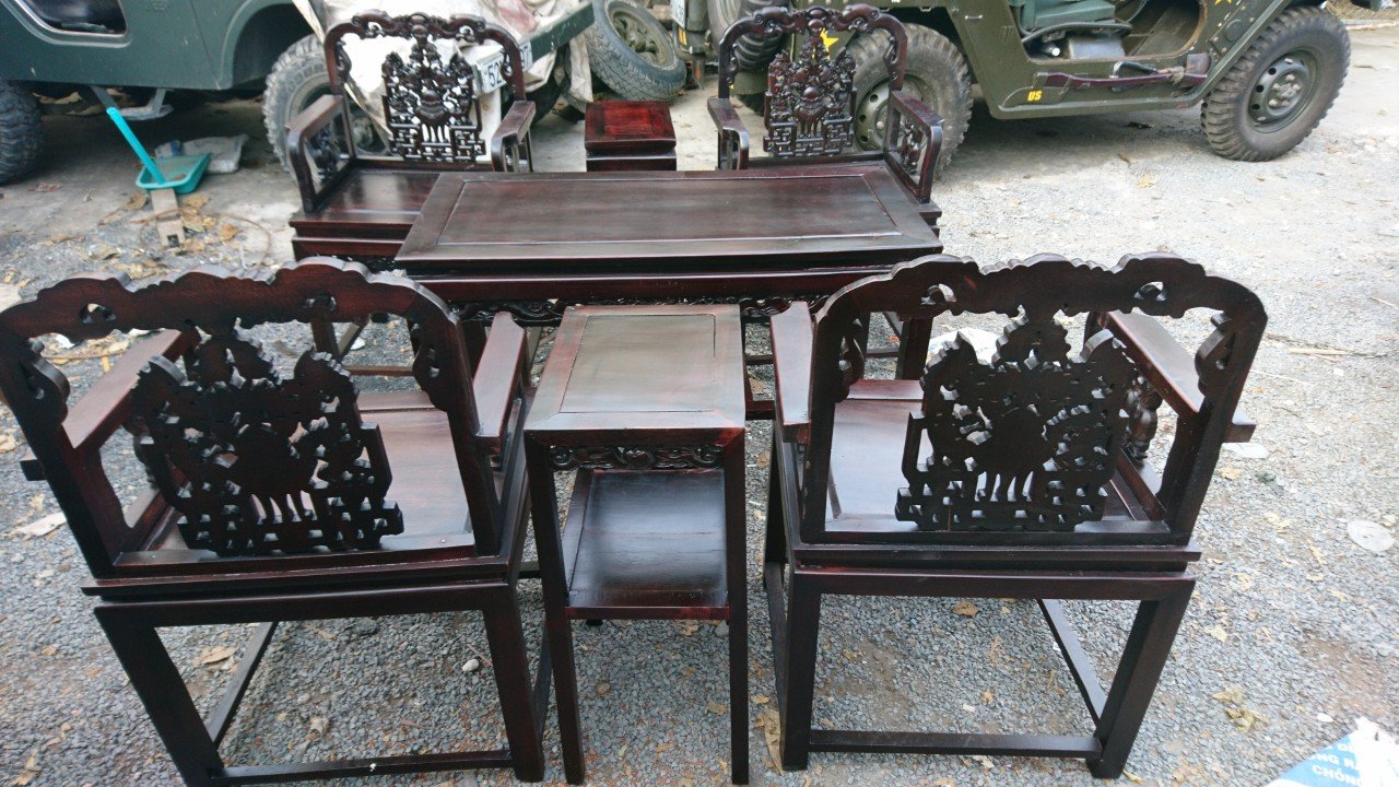 bộ bàn ghế vách dơi bộ bàn ghế vách dơi