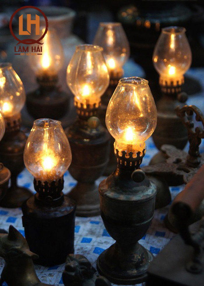 đèn dầu cổ