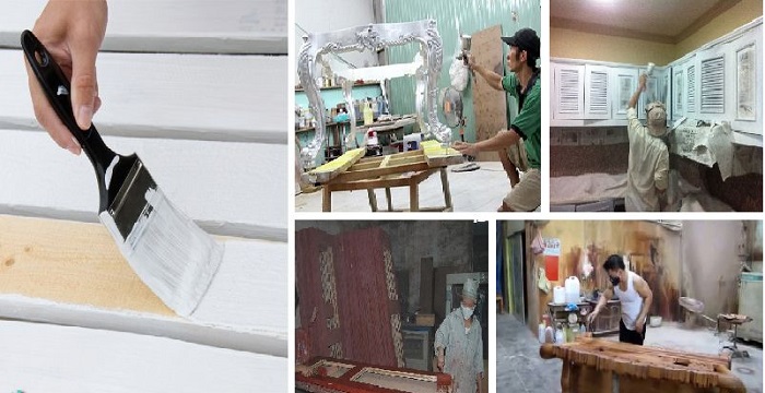 sơn lại đồ gỗ tại nhà sơn lại đồ gỗ tại nhà