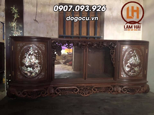 tủ chè cổ cánh cong tủ chè cổ cánh cong