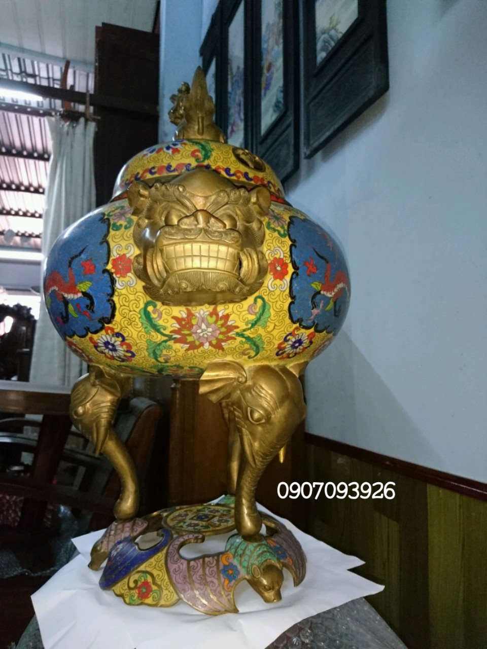 lư hương đồng cổ lư hương đồng cổ