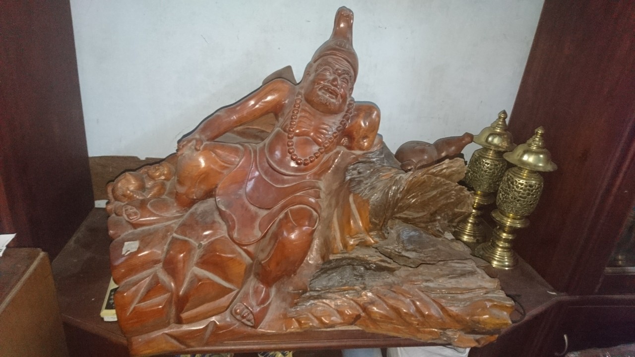 tượng tế công gỗ hương tượng tế công gỗ hương