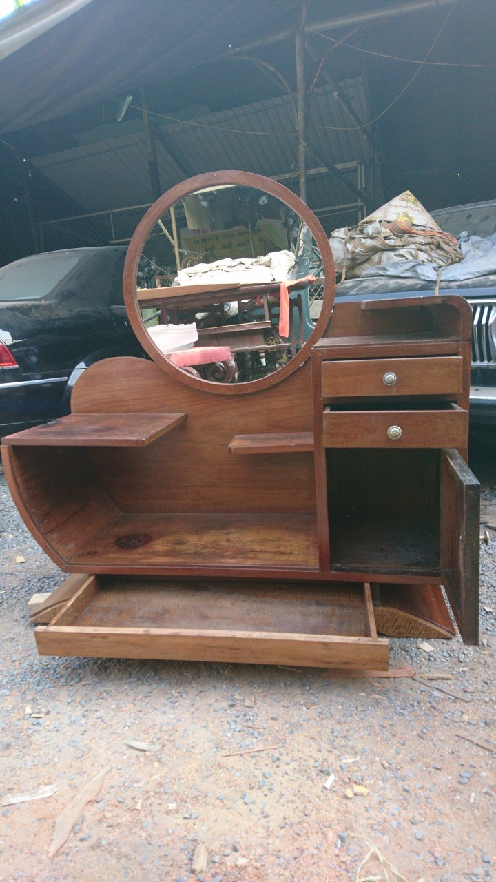 bàn trang điểm gỗ gõ đỏ bàn trang điểm gỗ gõ đỏ