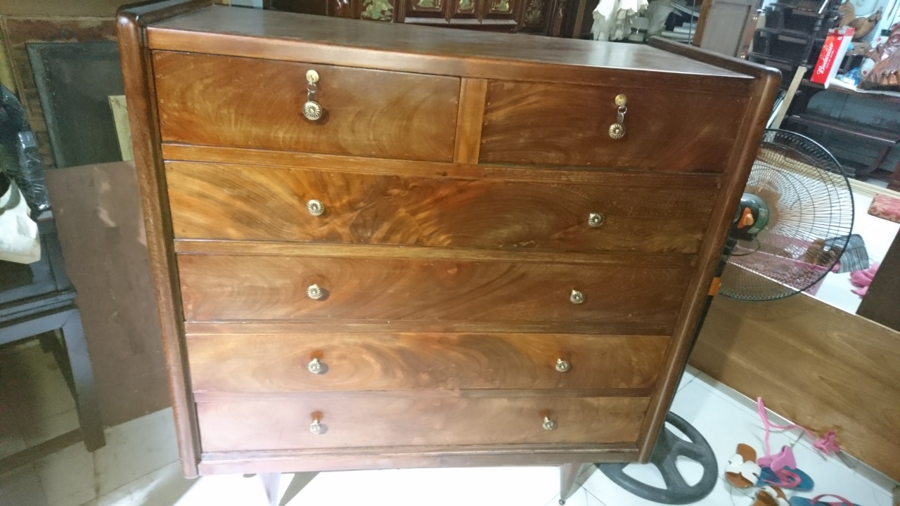 Tủ ngăn kéo gỗ gõ đỏ  Tủ ngăn kéo gỗ gõ đỏ