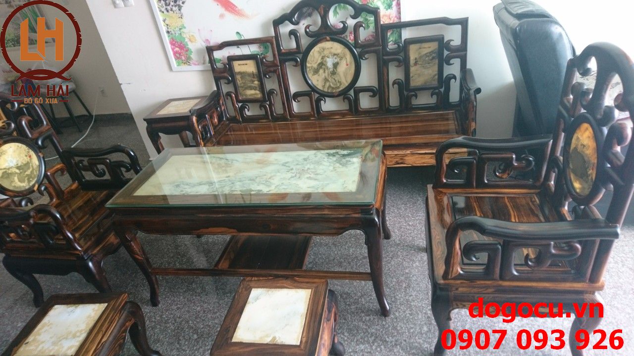 Bộ móc đá gỗ cũ Bộ móc đá gỗ cũ