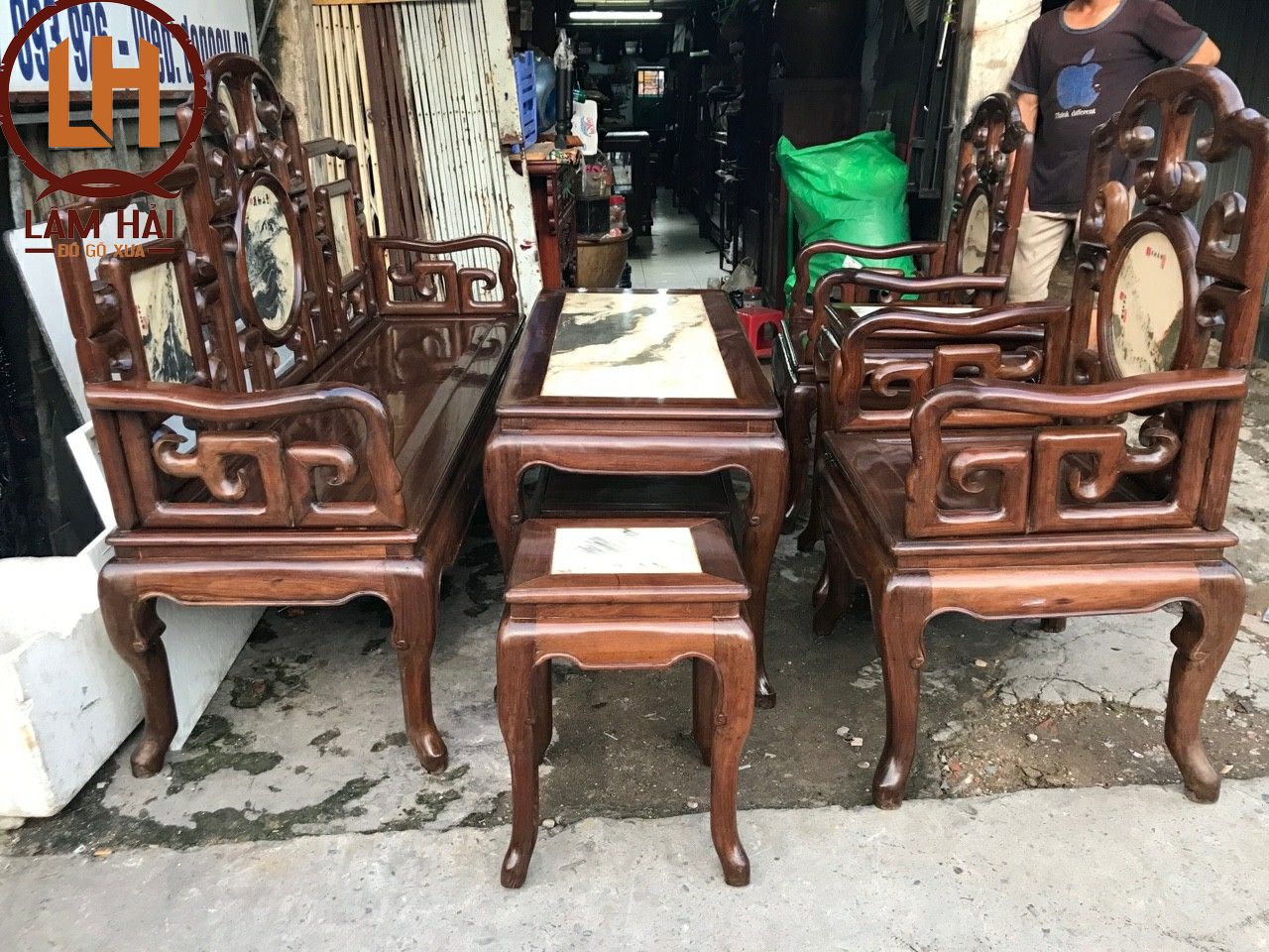 bộ móc mỏ gỗ gụ bộ móc mỏ gỗ gụ