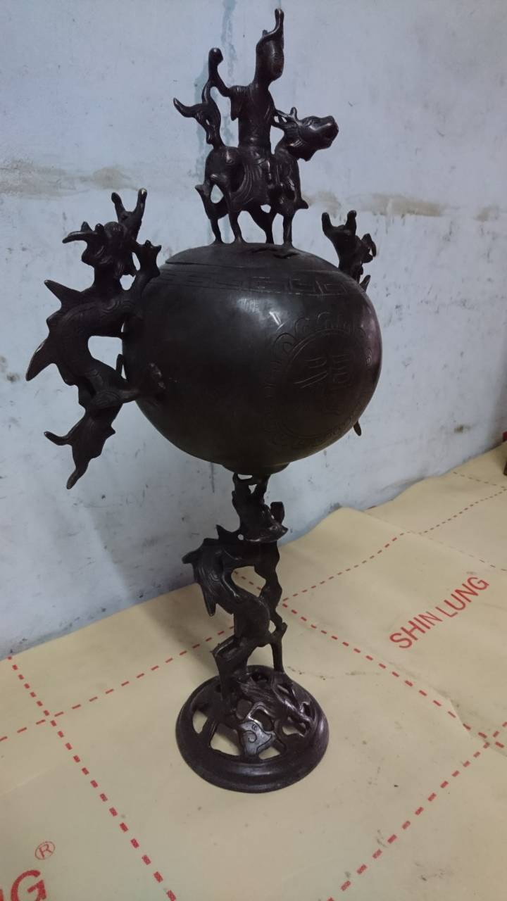 lư đốt trầm bằng đồng lư đốt trầm bằng đồng