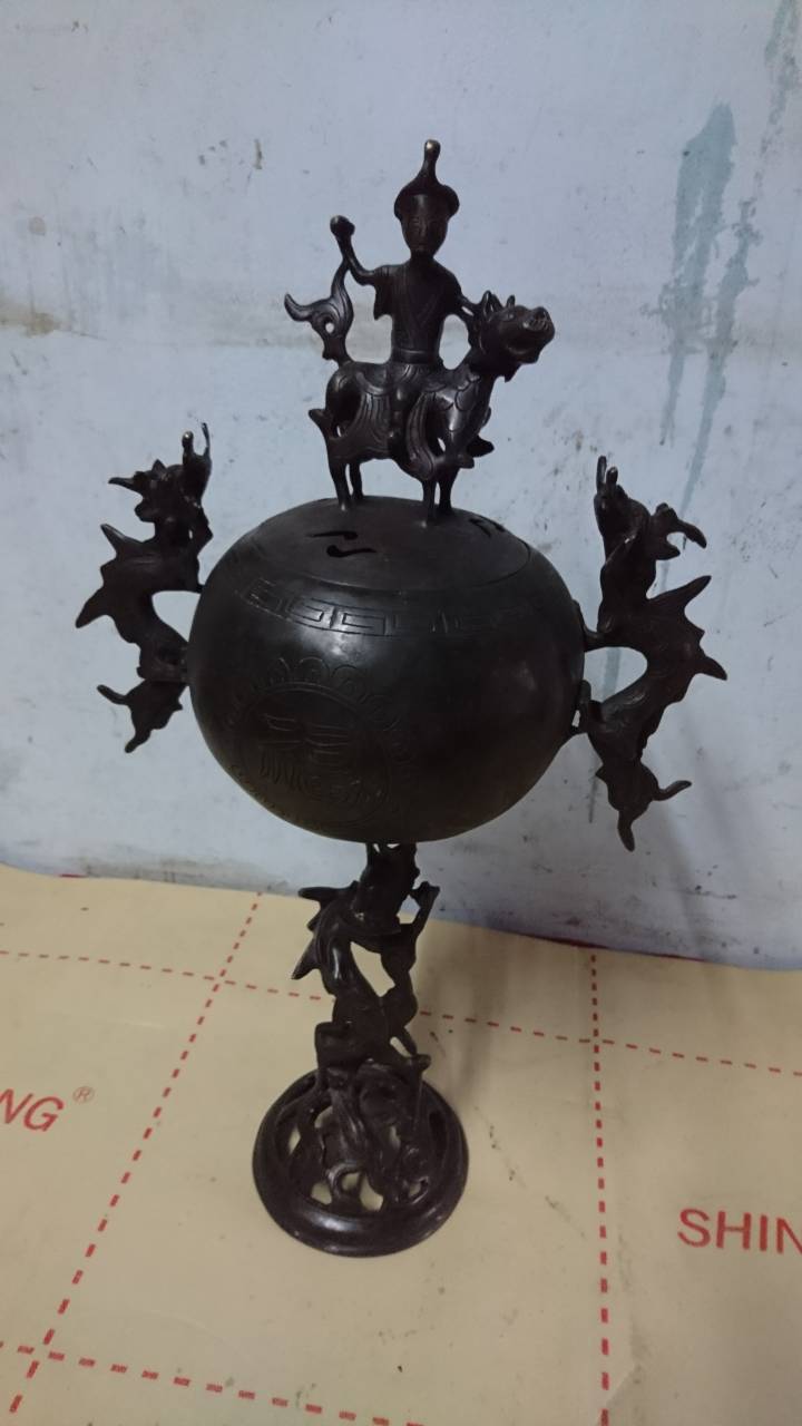 lư đốt trầm bằng đồng lư đốt trầm bằng đồng