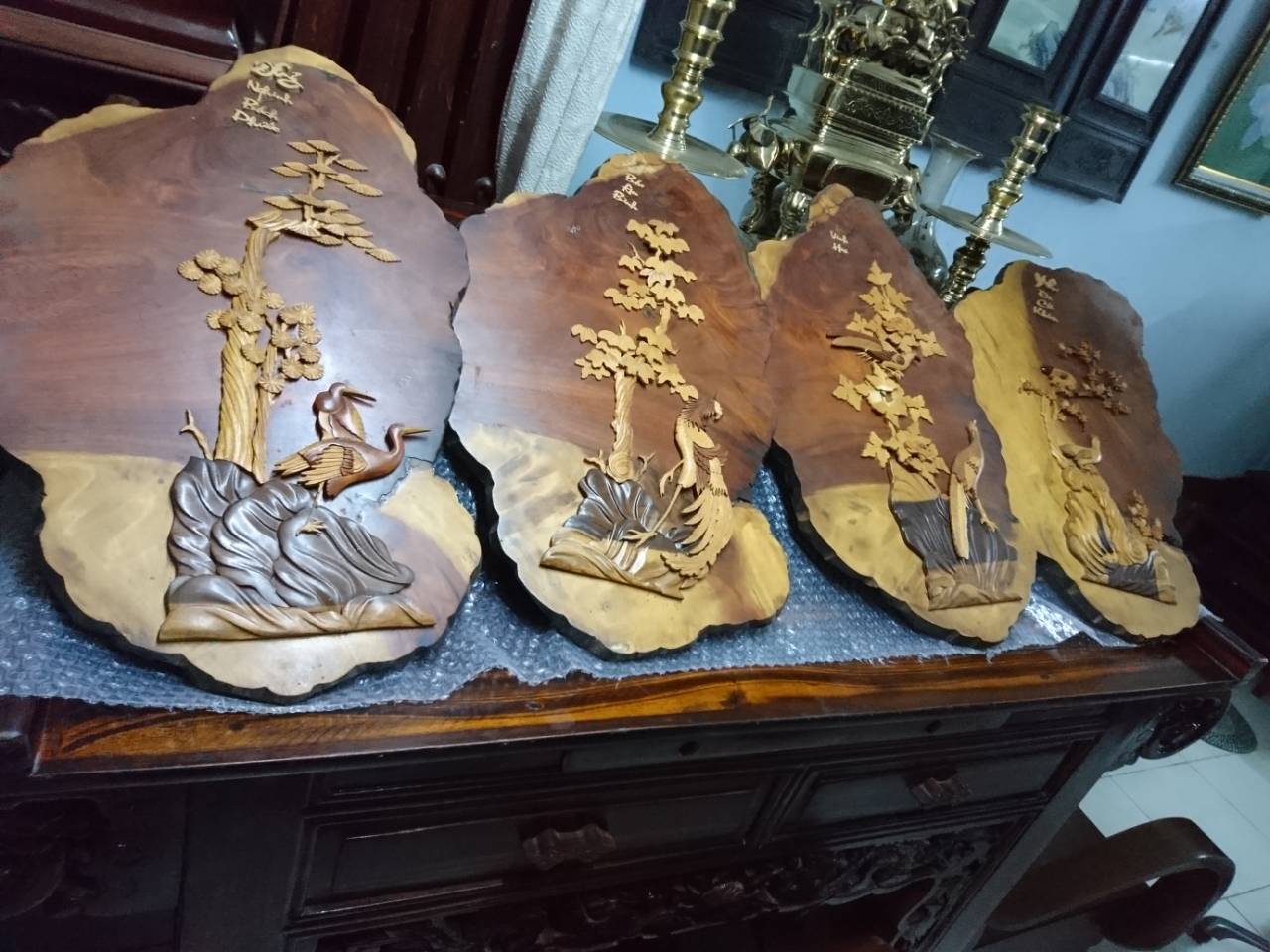 tranh gỗ tứ quý giá rẻ tranh gỗ tứ quý giá rẻ