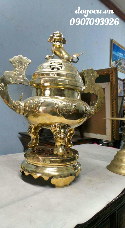 Lư hương đồng cổ chất lượng Lư hương đồng cổ chất lượng