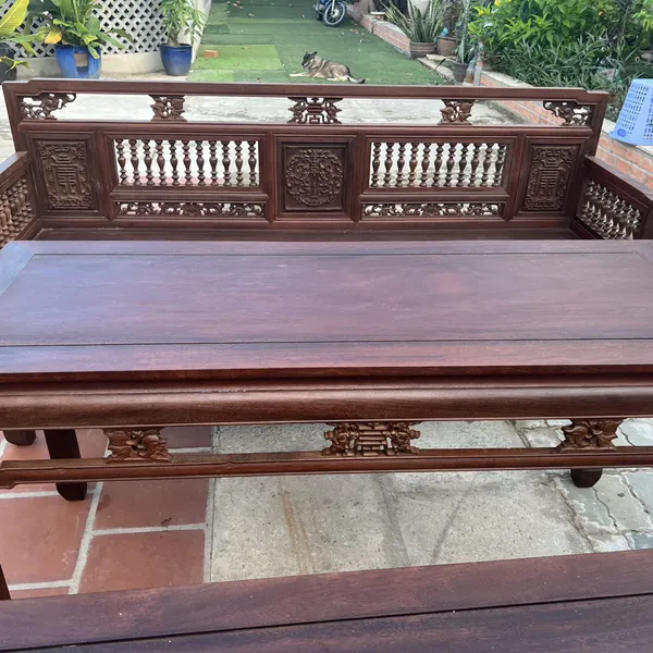 Bộ bàn ghế trường kỷ Gỗ Lim - Sự sang trọng đẳng cấp