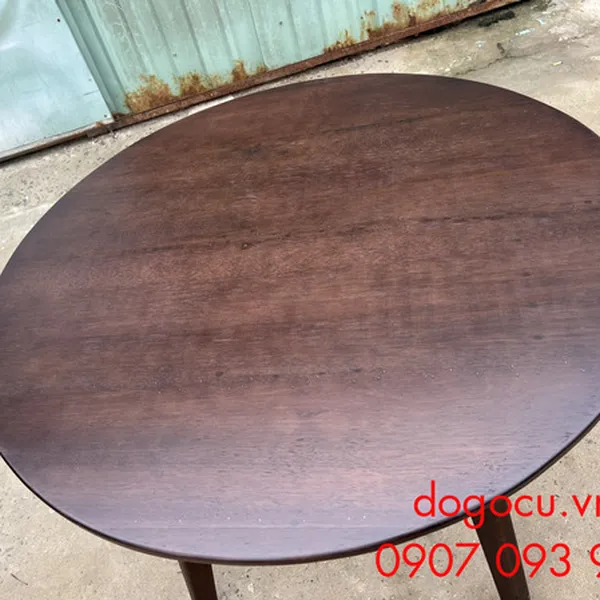 Bàn ăn gỗ tròn 4 ghế - Thiết kế thu hút mọi ánh nhìn