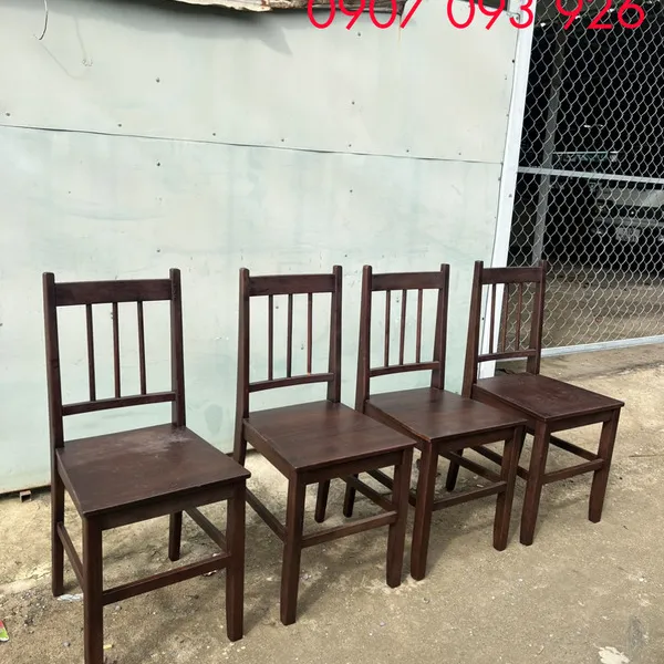 Bộ bàn ăn 8 ghế gỗ tự nhiên cao: 75x182x70cm cho mọi không gian