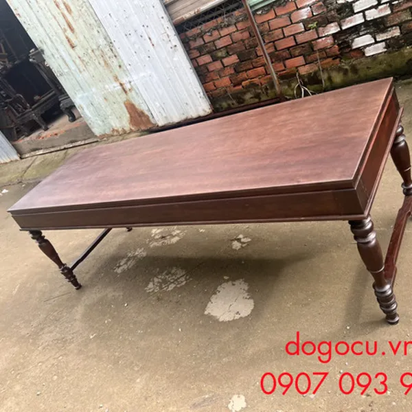 Bộ bàn ăn 8 ghế gỗ tự nhiên cao: 75x182x70cm cho mọi không gian