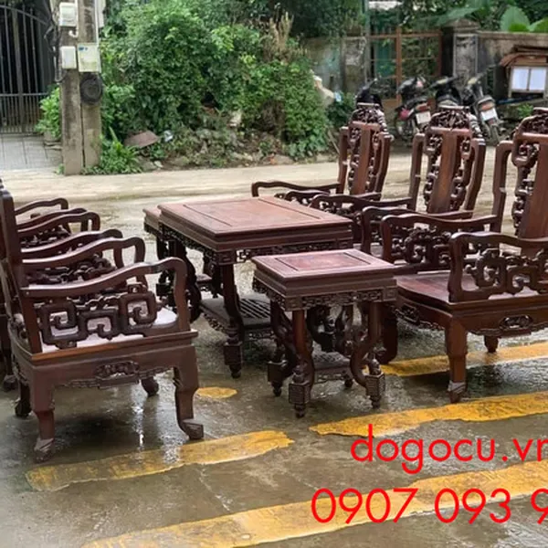 Bộ bàn ghế cũ xưa