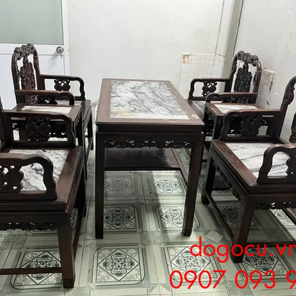 Bộ bàn ghế vách dơi