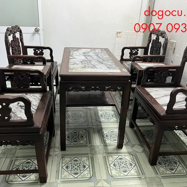 Bộ bàn ghế vách dơi