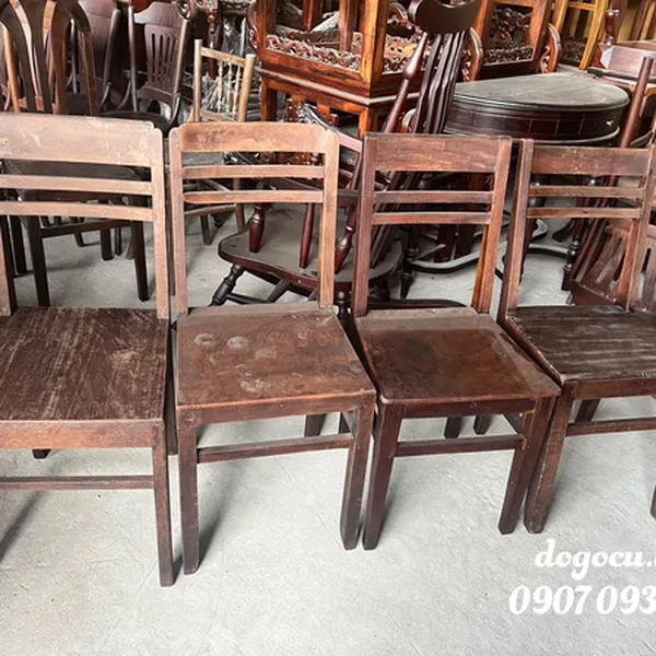 Ghế đai gỗ xưa lớn