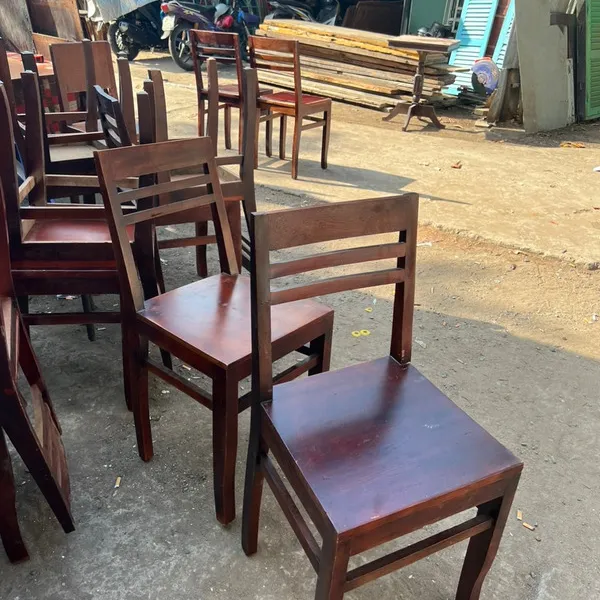 Ghế đai gỗ xưa lớn