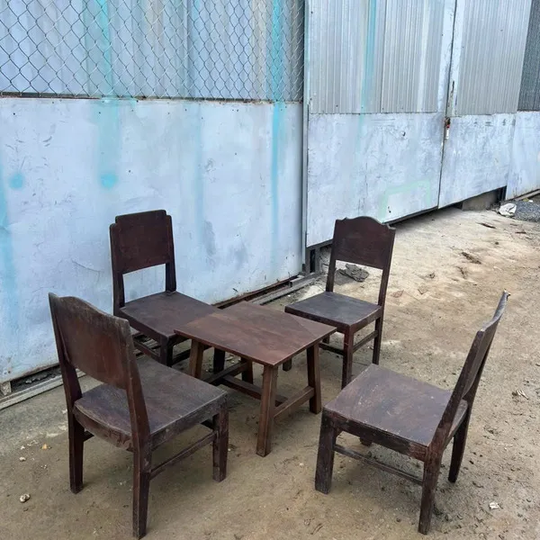 Ghế đai gỗ xưa nhỏ