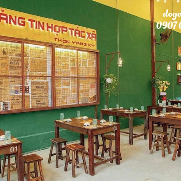 Ghế đẩu gỗ chữ A