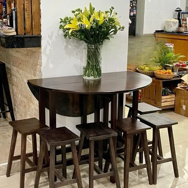 Ghế đẩu gỗ chữ A