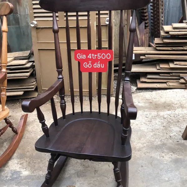 Ghế gỗ lắc thư giãn