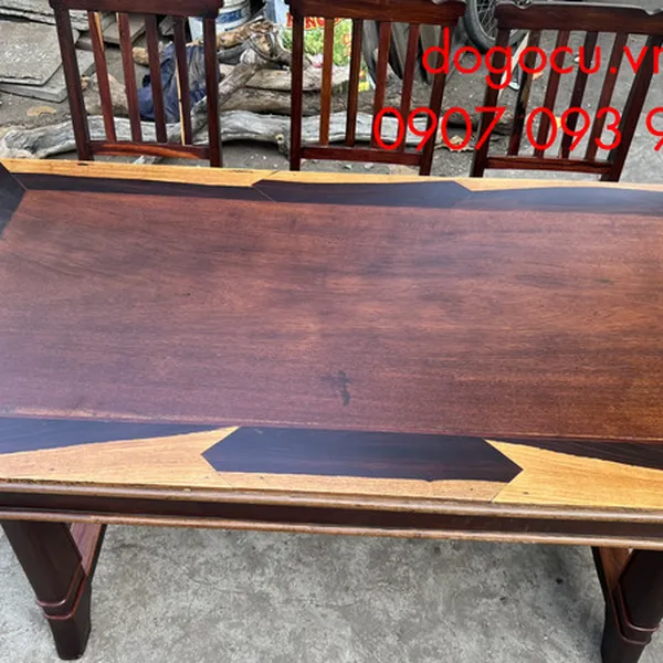 Bàn chữ H xưa bàn dài 1m40 x 70 cm - Sản phẩm chất lượng vượt bậc