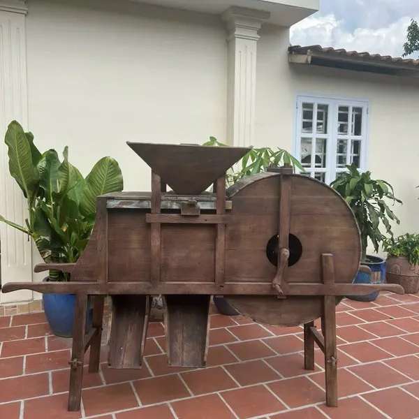 Quạt thóc ngày xưa