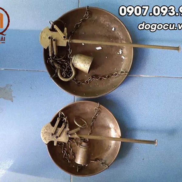 Cân đồng xưa - Công cụ đong đếm của dân bán buôn xưa