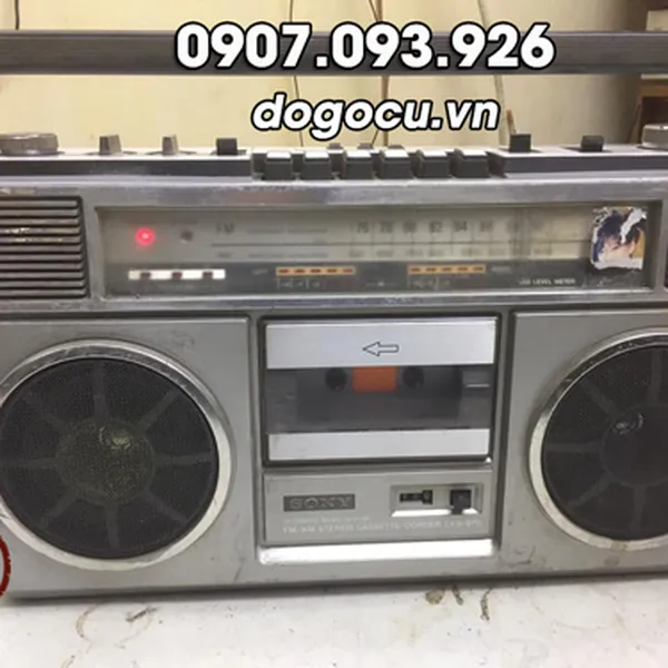 Đài cassette cổ - Trải nghiệm âm thanh theo một cách riêng