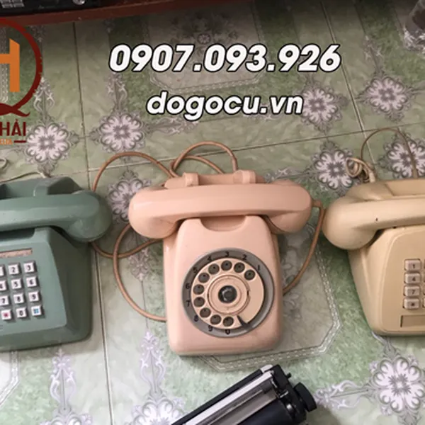 Điện thoại bàn thời xưa - Món đồ độc nhất cho người yêu thích sự hoàn cổ
