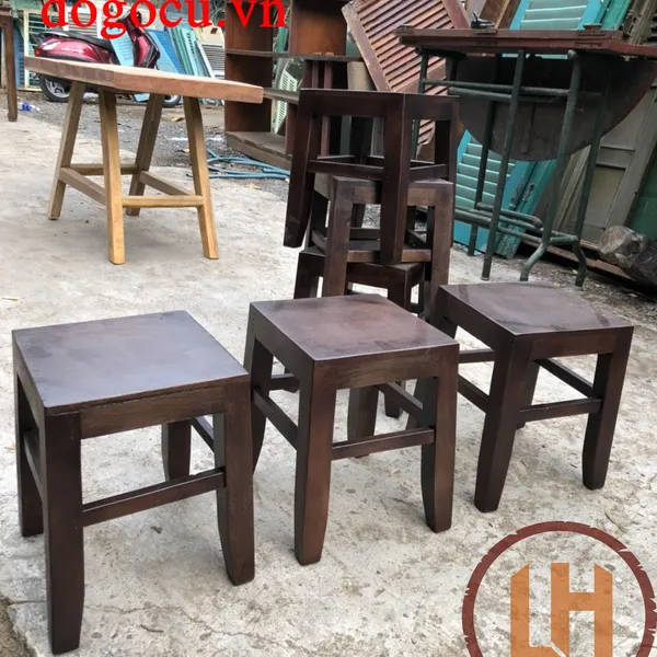 Ghế đẩu xưa gỗ thao lao, sự lựa chọn tinh tế của những người có gu thẩm mĩ cao