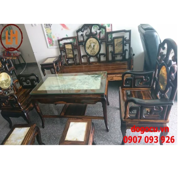 MÓC ĐÃ GỖ MUN HOA 9 MÓN