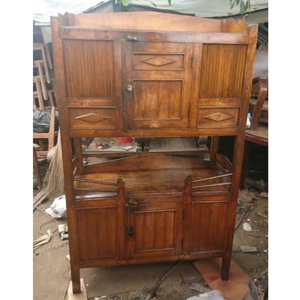 Tủ chạn bếp gỗ (Gạc Măng Rê)-Ai còn nhớ món đồ xưa thần thoại