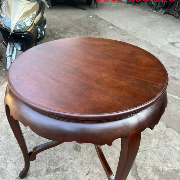 Bộ Bàn tròn và ghế rẻ quạt bàn Cao 78cm, Đường Kính 80cm Ghế Rẻ Quạt 92cm - Tinh Tế và Tiện Dụng