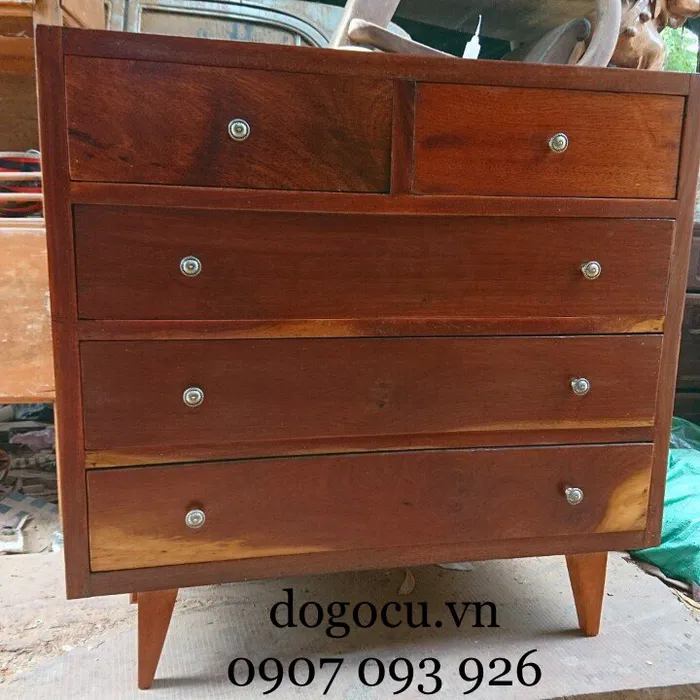 Tủ gỗ vintage, điểm nhấn cho không gian nội thất thêm xinh