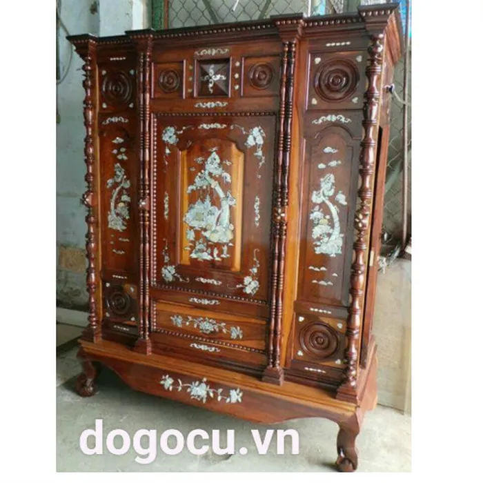 TỦ THỜ GỖ CẨM LAI  - TÌM NGAY LÂM HẢI QUẢNG