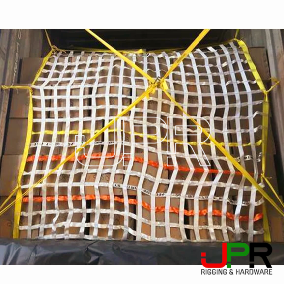 Ứng dụng thực tế của lưới chằng hàng bản 50mm Ứng dụng thực tế của lưới chằng hàng bản 50mm