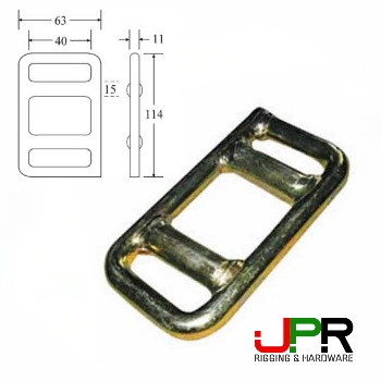 Bọ khóa siết dây đai chằng hàng lashing bản 40mm 5000kg