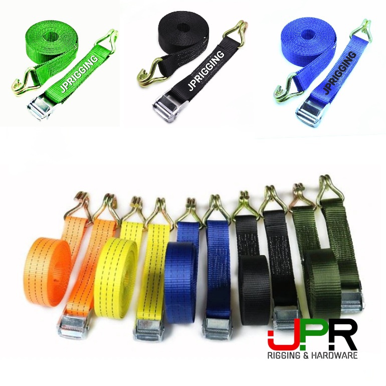 Ưu Điểm Vượt Trội Dây chằng hàng khóa cam 35mm 2 đầu móc BS700kg Ưu Điểm Vượt Trội Dây chằng hàng khóa cam 35mm 2 đầu móc BS700kg