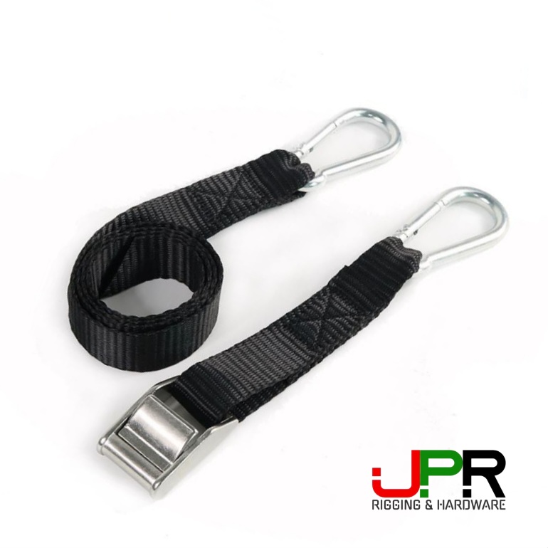 Dây chằng khóa cam 25mm 500KG 2 đầu móc Dây chằng khóa cam 25mm 500KG 2 đầu móc