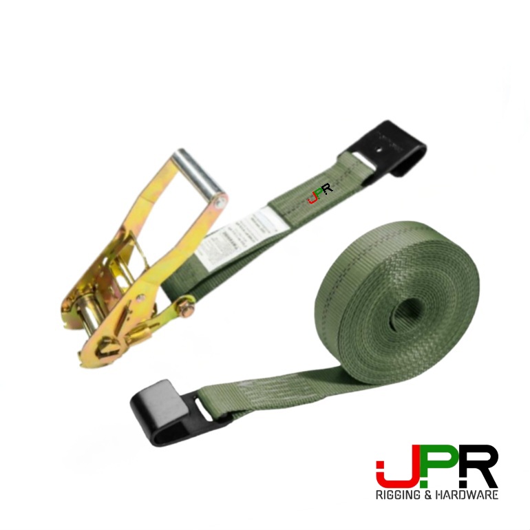 Dây chằng hàng tăng đơ BS5000daN bản 5cm flat hook