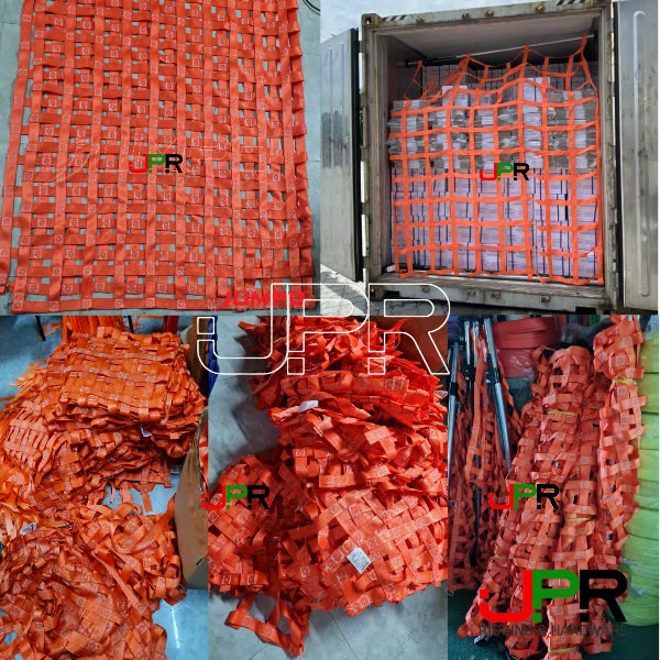 JPRigging chuyên sản xuất lưới dây bẹ chẳng hàng theo yêu cầu bản 25mm-35mm, 38mm, 50mm JPRigging chuyên sản xuất lưới dây bẹ chẳng hàng theo yêu cầu bản 25mm-35mm, 38mm, 50mm