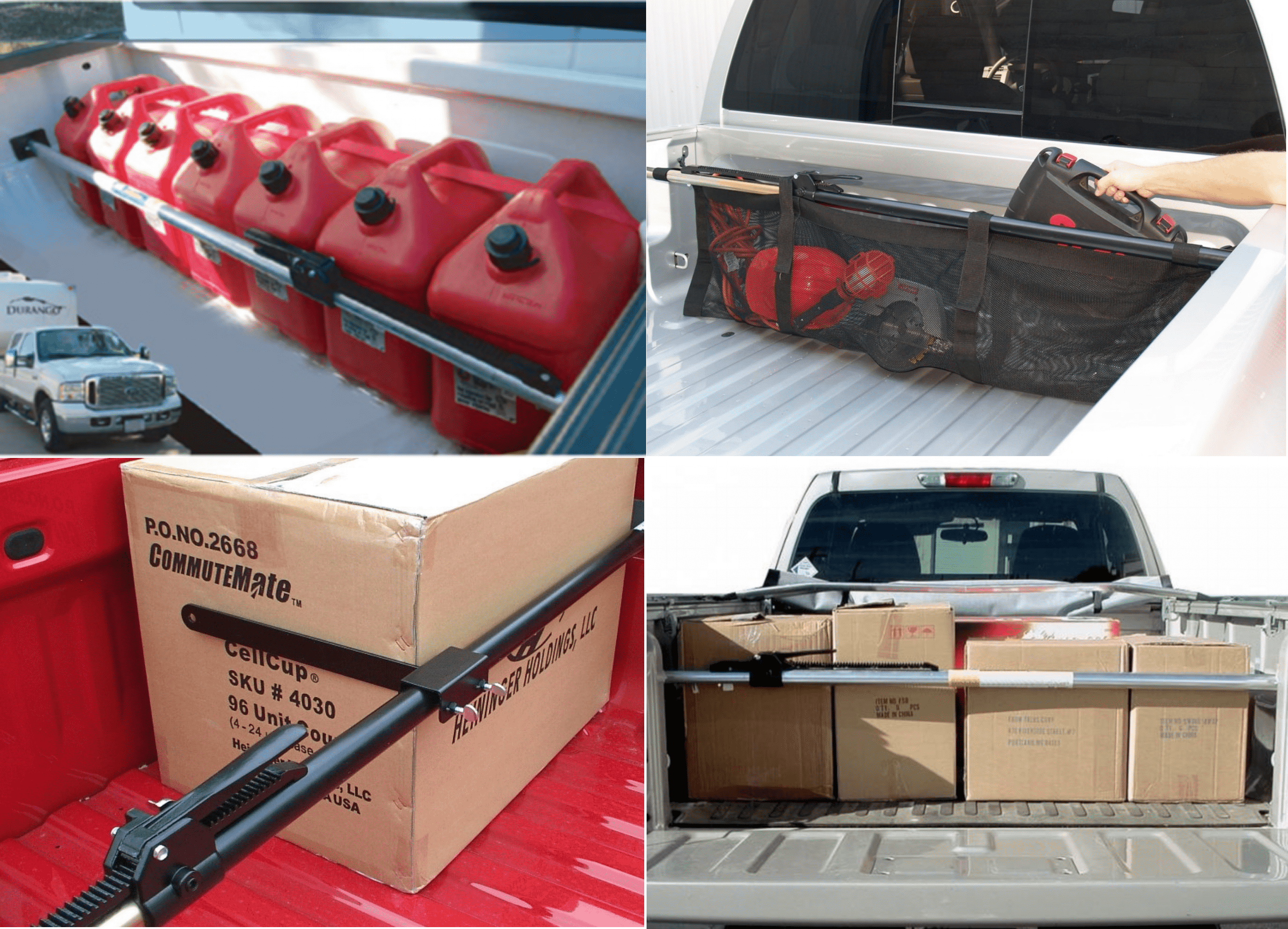 Ứng dụng thanh chắn hàng xe bán tải Ứng dụng thanh chắn hàng xe bán tải