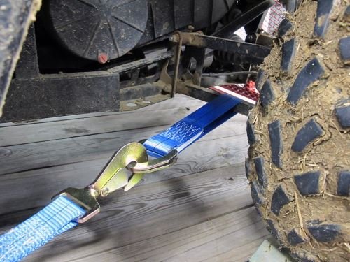 Ứng dụng của Dây chằng hàng bản 50mm 5 tấn móc snap hook