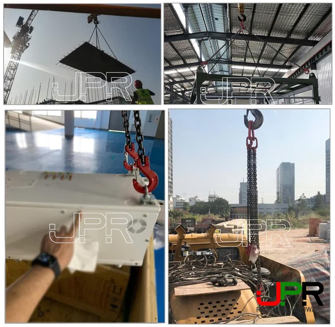 Ứng dụng Dây xích - Sling Xích Cẩu Hàng G80 - G100 Ứng dụng Dây xích - Sling Xích Cẩu Hàng G80 - G100