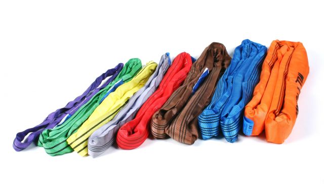 Dây cáp vải cẩu hàng dạng vòng tròn Dây cáp vải cẩu hàng dạng vòng tròn