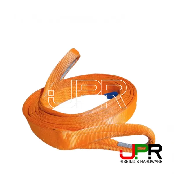 Dây cáp vải kéo hàng 24 tấn bản 75mm may 3 lớp